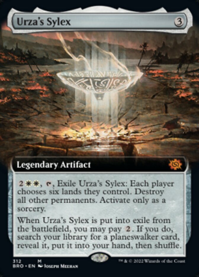 Urza's Sylex (Extended Art) [The Brothers' War] | Total Play