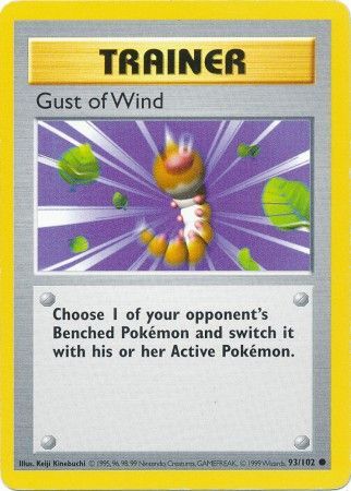 Gust of Wind (93/102) [Base Set Shadowless Unlimited] | Total Play