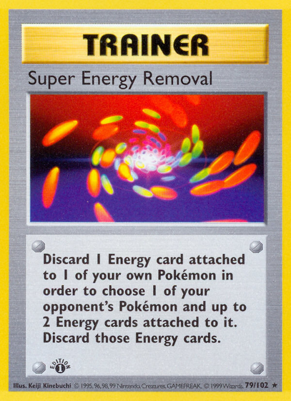 Super Energy Removal (79/102) (Shadowless) [Base Set 1st Edition] | Total Play