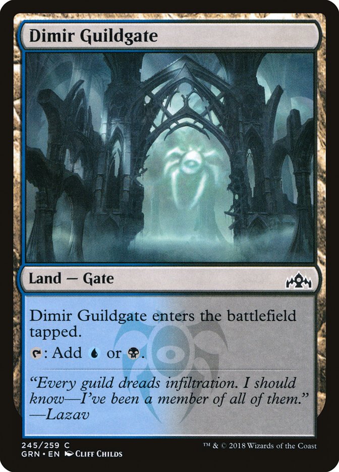 Dimir Guildgate (245/259) [Guilds of Ravnica] | Total Play