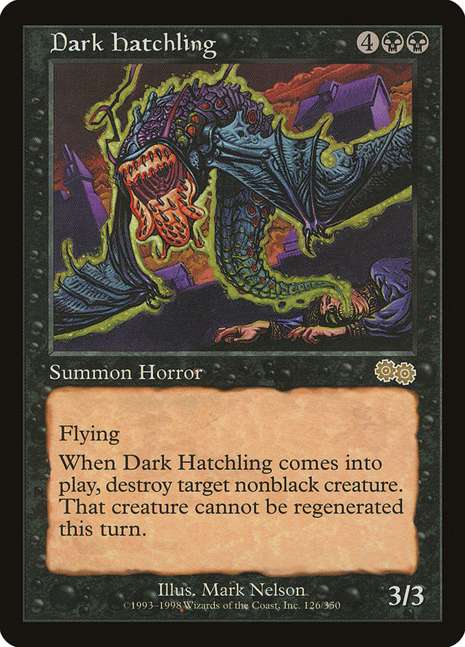 Dark Hatchling [Urza's Saga] | Total Play