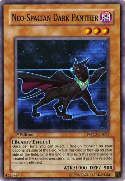 Neo-Spacian Dark Panther [POTD-EN005] Super Rare | Total Play