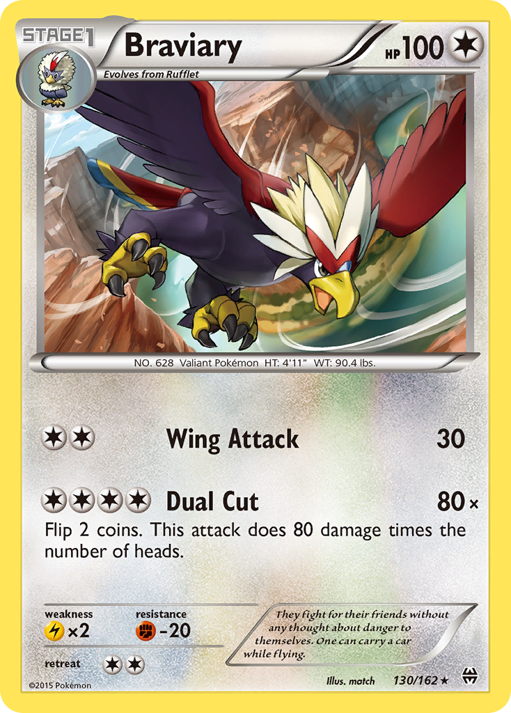 Braviary (130/162) [XY: BREAKthrough] | Total Play