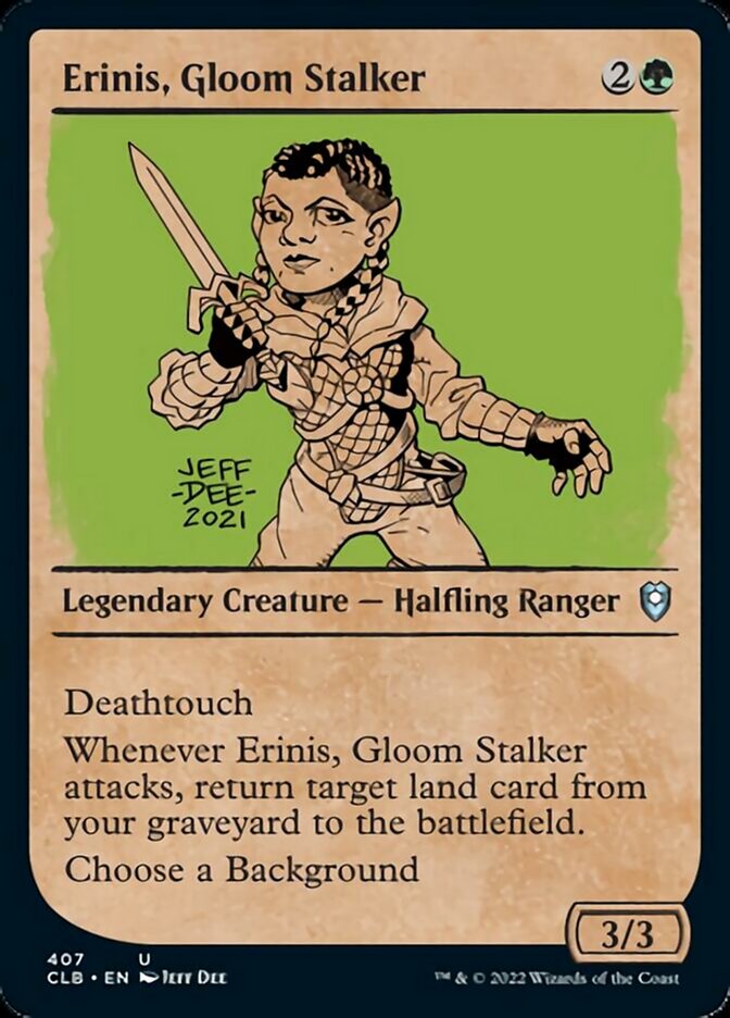 Erinis, Gloom Stalker (Showcase) [Commander Legends: Battle for Baldur's Gate] | Total Play