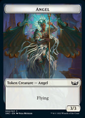 Treasure (017) // Angel Double-Sided Token [Streets of New Capenna Tokens] | Total Play