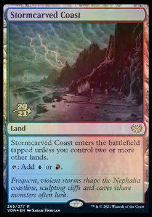 Stormcarved Coast [Innistrad: Crimson Vow Prerelease Promos] | Total Play