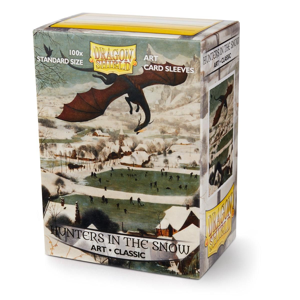 Dragon Shield: Standard 100ct Art Sleeves - Hunters in the Snow (Classic) | Total Play