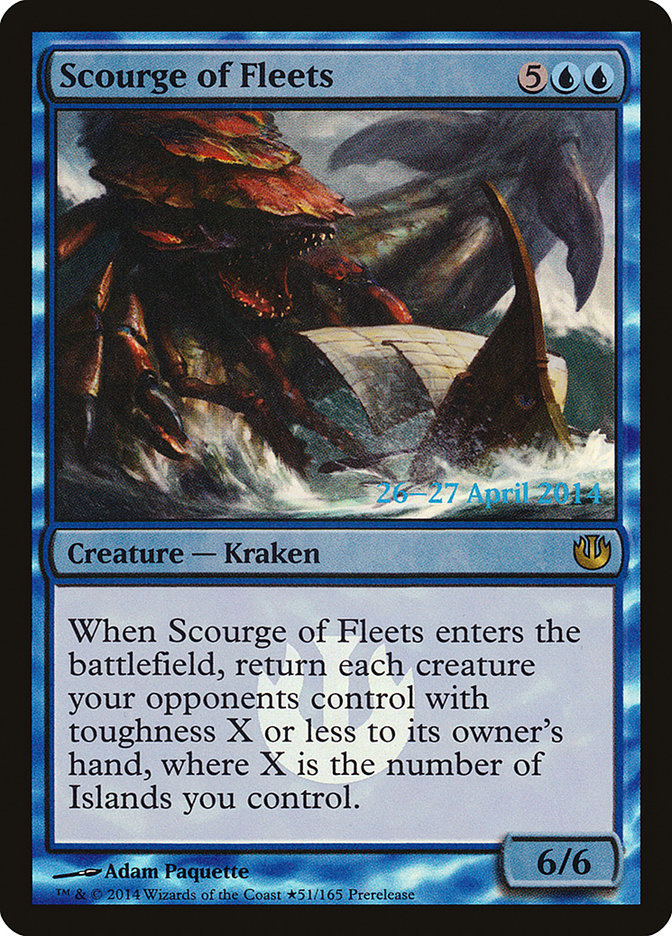 Scourge of Fleets [Journey into Nyx Prerelease Promos] | Total Play
