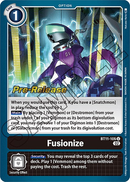 Fusionize [BT11-105] [Dimensional Phase Pre-Release Promos] | Total Play