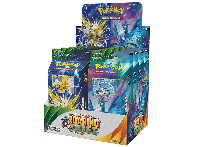 XY: Roaring Skies - Theme Deck Display | Total Play