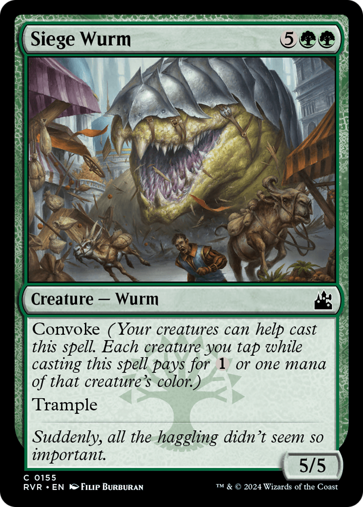 Siege Wurm [Ravnica Remastered] | Total Play