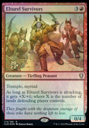 Elturel Survivors [Commander Legends: Battle for Baldur's Gate Prerelease Promos] | Total Play