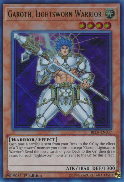 Garoth, Lightsworn Warrior [BLLR-EN037] Ultra Rare | Total Play