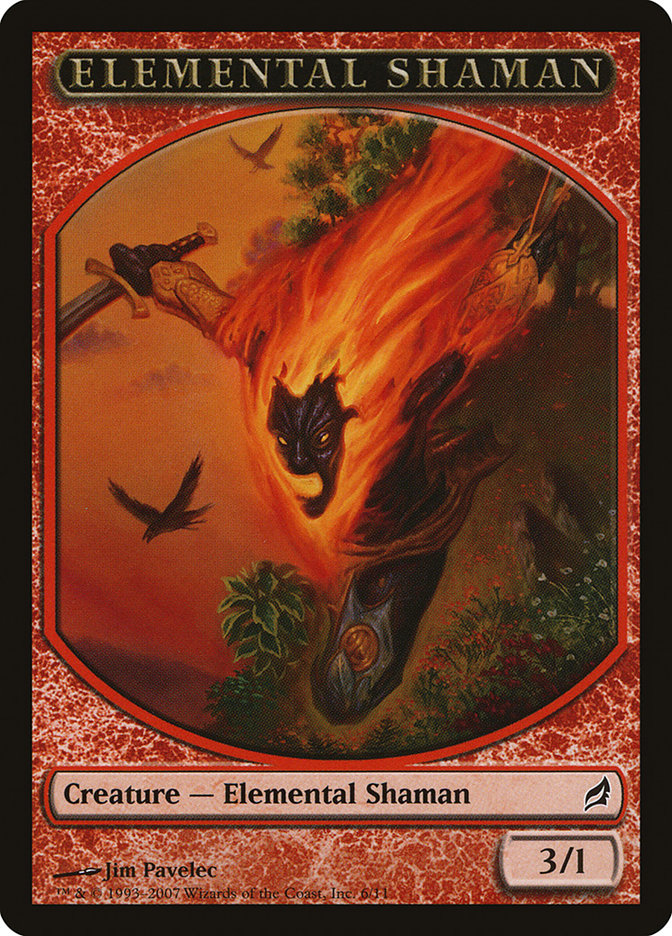 Elemental Shaman Token [Lorwyn Tokens] | Total Play