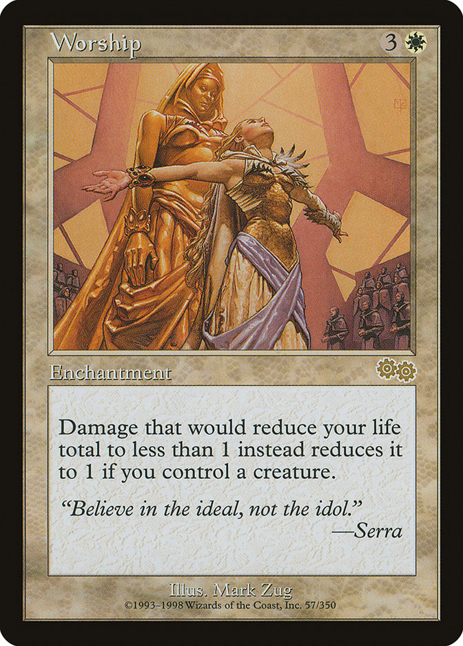 Worship [Urza's Saga] | Total Play