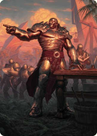 Karn, Living Legacy Art Card 1 [Dominaria United Art Series] | Total Play