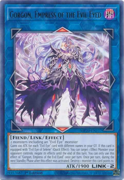 Gorgon, Empress of the Evil Eyed [MP20-EN177] Rare | Total Play