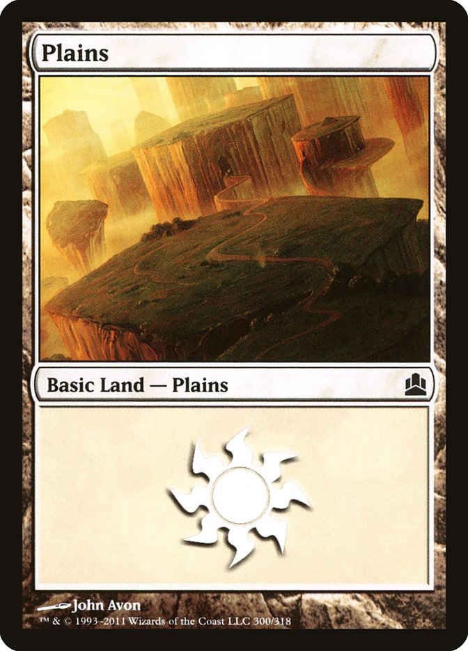 Plains (300) [Commander 2011] | Total Play