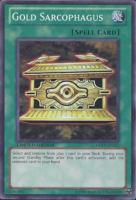 Gold Sarcophagus [DREV-ENSE2] Super Rare | Total Play