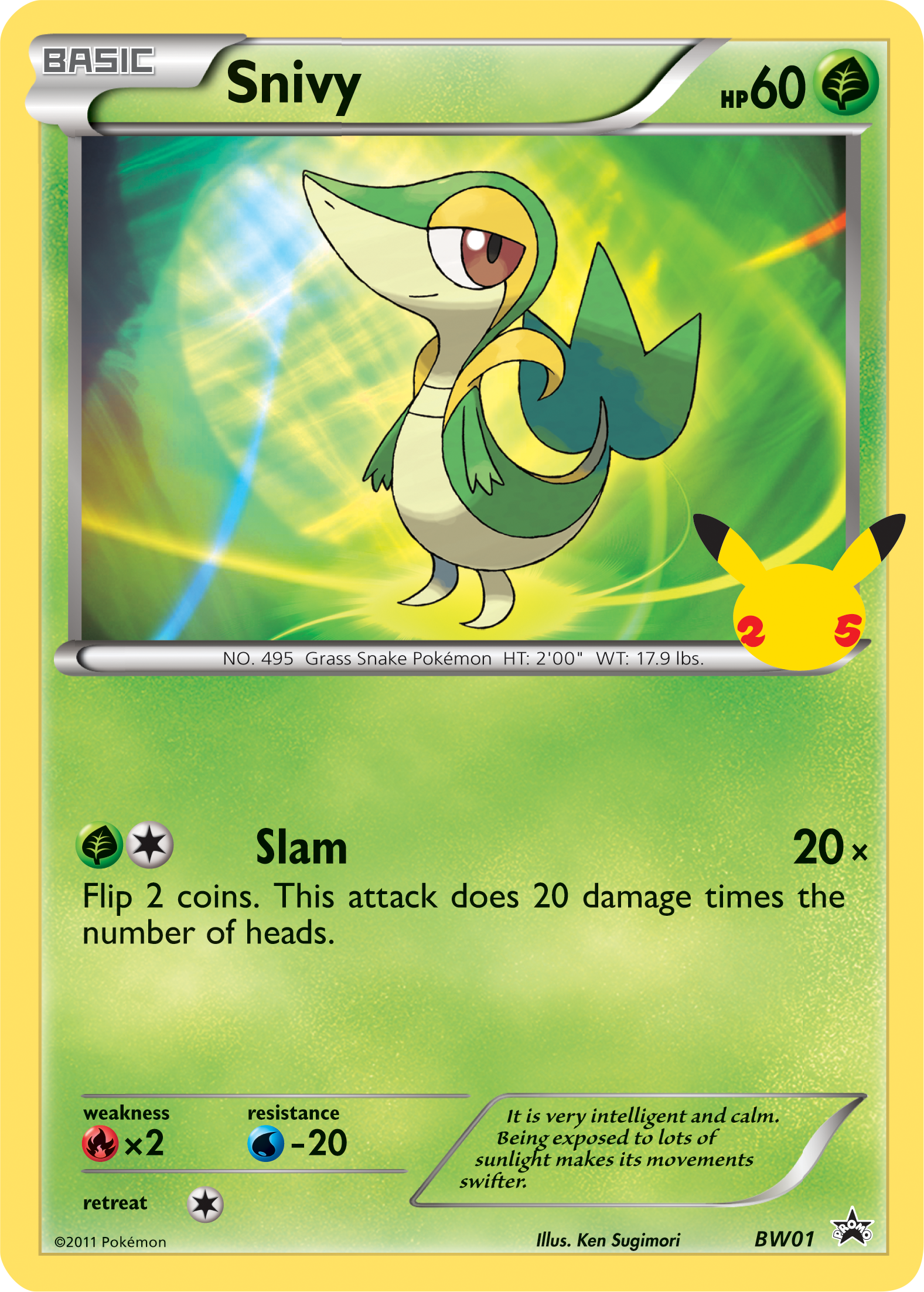 Snivy (BW01) [First Partner Pack] | Total Play