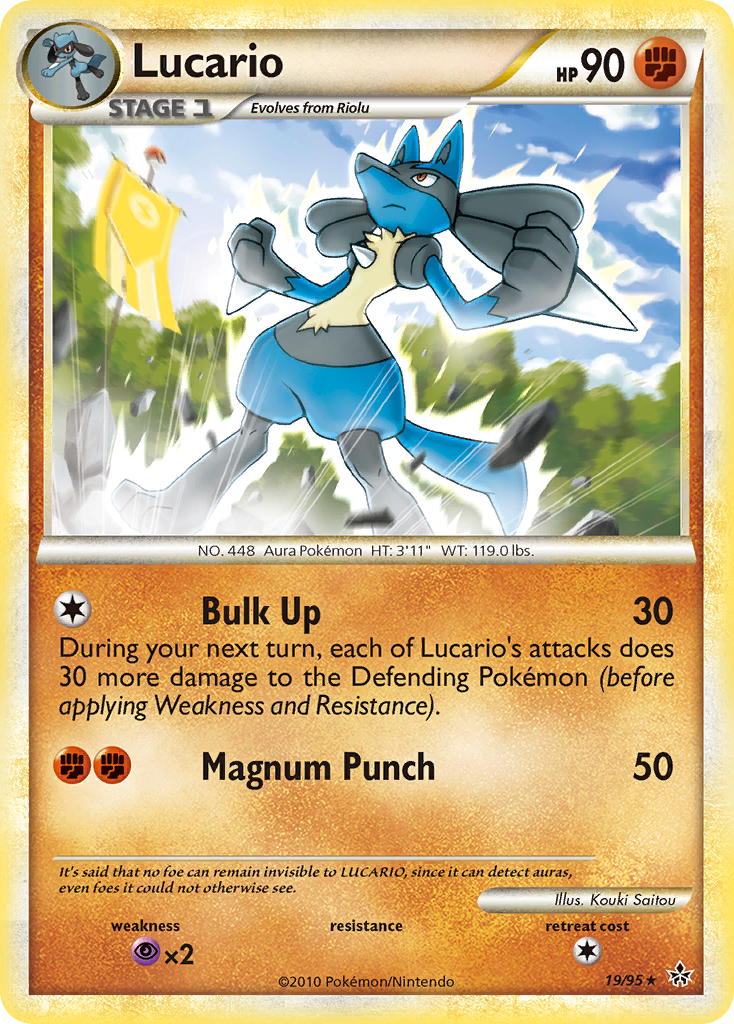 Lucario (19/95) [HeartGold & SoulSilver: Unleashed] | Total Play