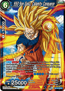 SS3 Son Goku, Calamity Conqueror (BT14-035) [Cross Spirits] | Total Play