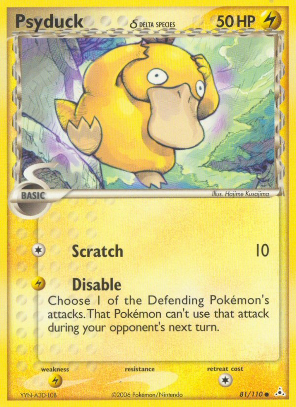 Psyduck (81/110) (Delta Species) [EX: Holon Phantoms] | Total Play