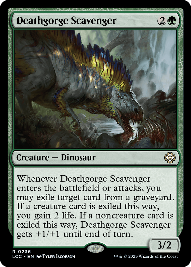 Deathgorge Scavenger [The Lost Caverns of Ixalan Commander] | Total Play