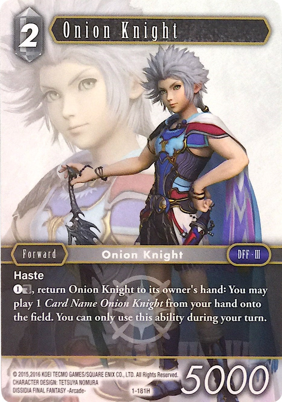 Onion Knight (Alternate Art) [Opus I Promo Cards] | Total Play