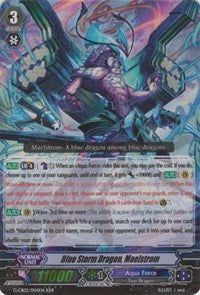 Blue Storm Dragon, Maelstrom (G-CB02/004EN) [Commander of the Incessant Waves] | Total Play