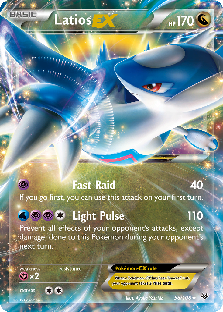 Latios EX (58/108) [XY: Roaring Skies] | Total Play