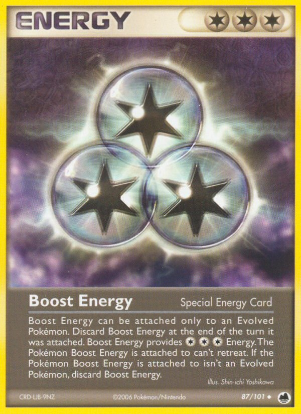 Boost Energy (87/101) [EX: Dragon Frontiers] | Total Play