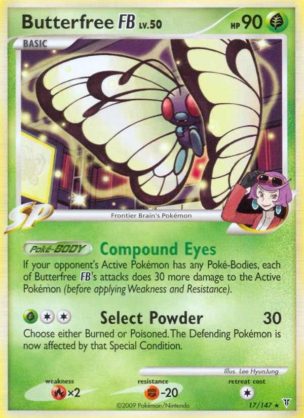 Butterfree FB (17/147) [Platinum: Supreme Victors] | Total Play