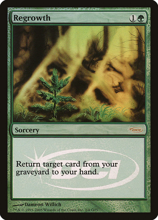 Regrowth [Judge Gift Cards 2005] | Total Play