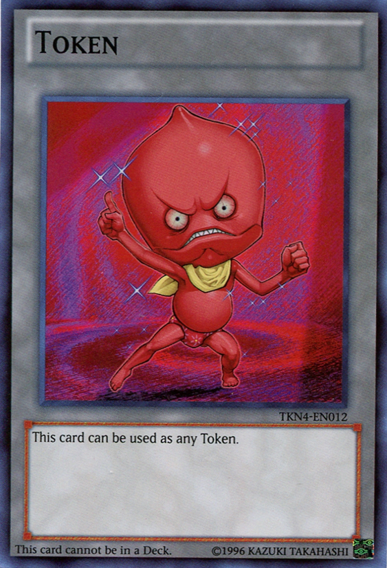 Ojama Token (Red) [TKN4-EN012] Super Rare | Total Play