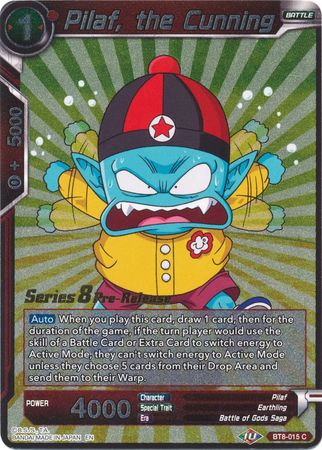 Pilaf, the Cunning (BT8-015_PR) [Malicious Machinations Prerelease Promos] | Total Play