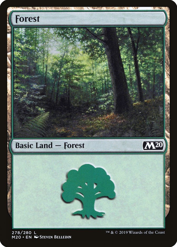 Forest (278) [Core Set 2020] | Total Play