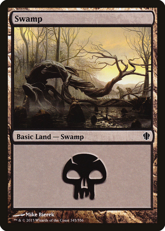 Swamp (345) [Commander 2013] | Total Play