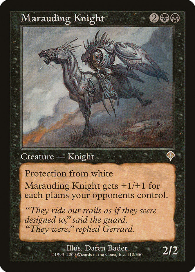 Marauding Knight [Invasion] | Total Play