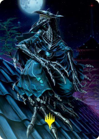 Jin-Gitaxias, Progress Tyrant Art Card (Gold-Stamped Signature) [Kamigawa: Neon Dynasty Art Series] | Total Play