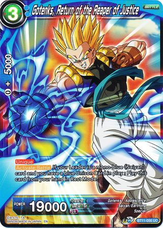 Gotenks, Return of the Reaper of Justice (BT11-056) [Vermilion Bloodline 2nd Edition] | Total Play