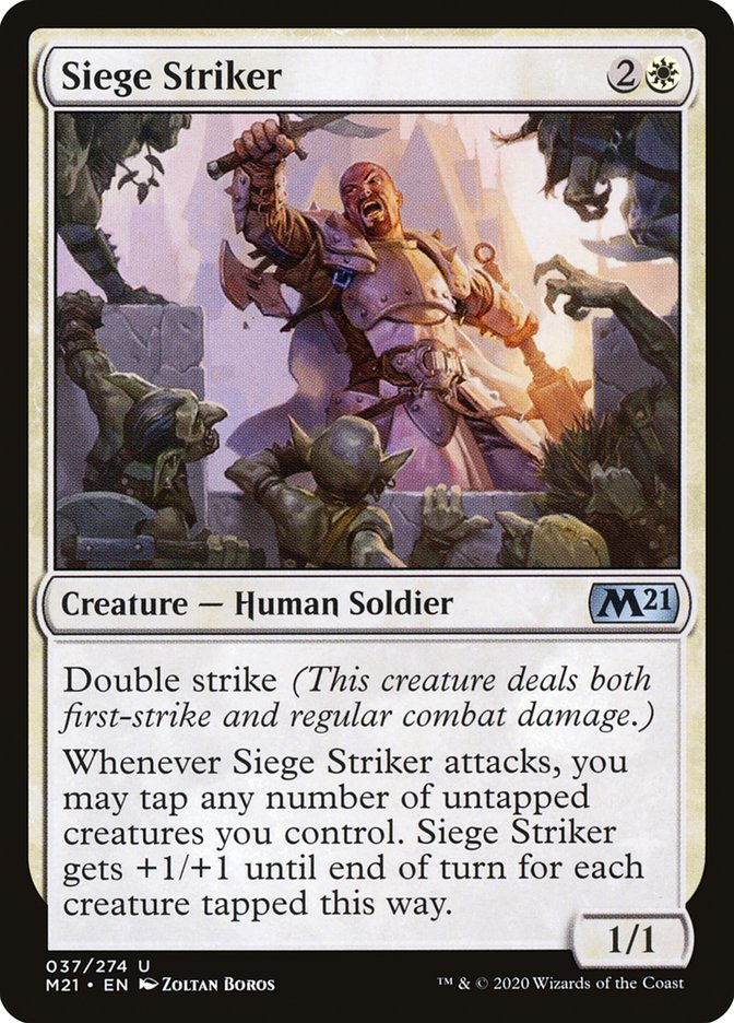 Siege Striker [Core Set 2021] | Total Play