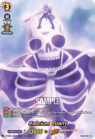 Calcium Giant (D-TB03/SKR053EN) [Shaman King] | Total Play