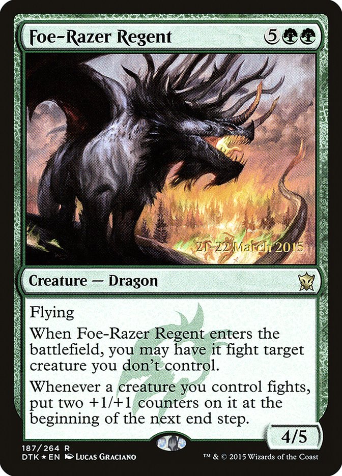Foe-Razer Regent [Dragons of Tarkir Prerelease Promos] | Total Play