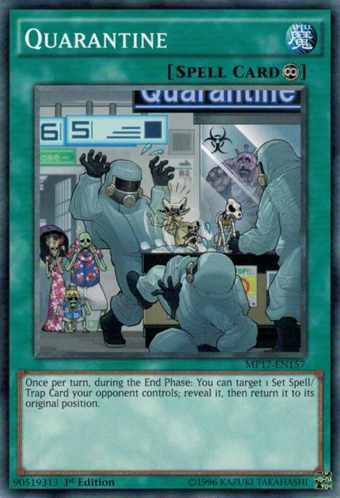 Quarantine [MP17-EN157] Common | Total Play