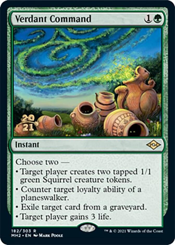 Verdant Command [Modern Horizons 2 Prerelease Promos] | Total Play