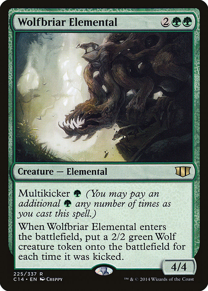 Wolfbriar Elemental [Commander 2014] | Total Play