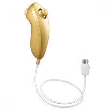 Wii Nunchuk [Gold Club Nintendo] - Wii | Total Play