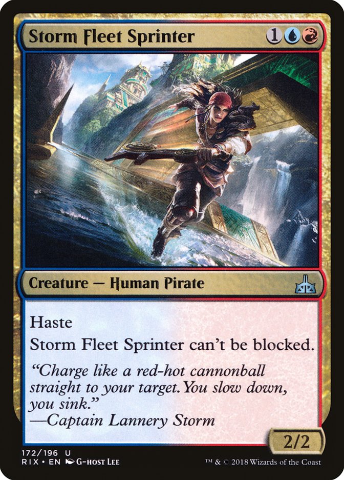 Storm Fleet Sprinter [Rivals of Ixalan] | Total Play