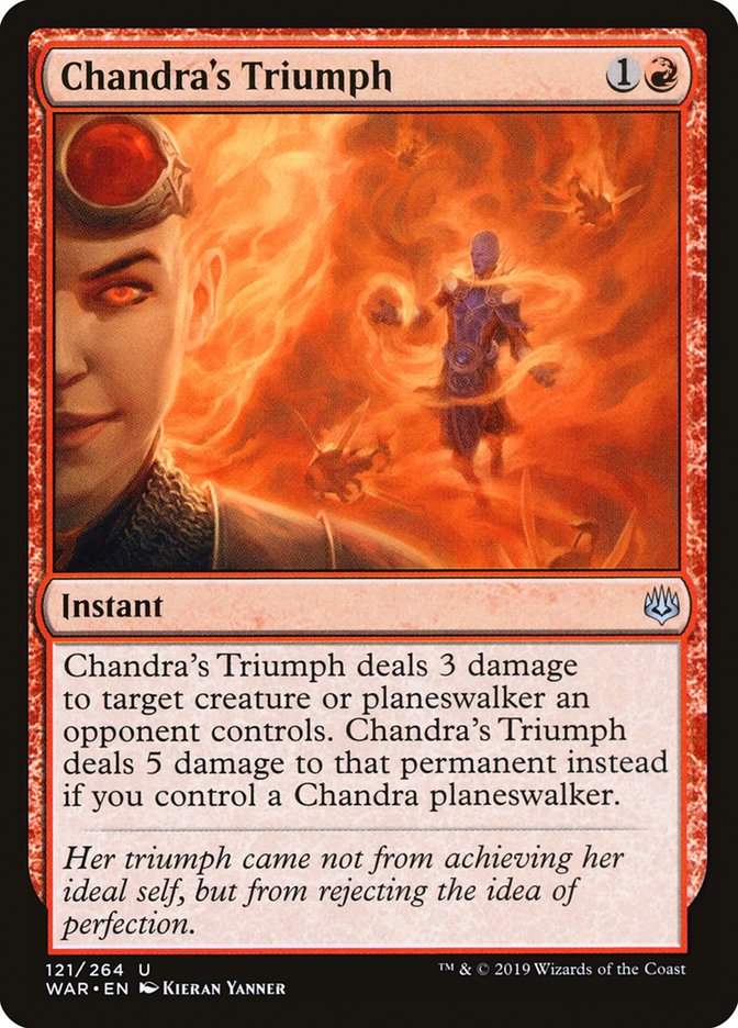 Chandra's Triumph [War of the Spark] | Total Play